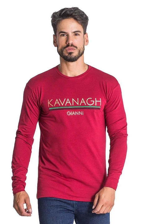 Camiseta Gianni Kavanagh Valid Natidon Rojo