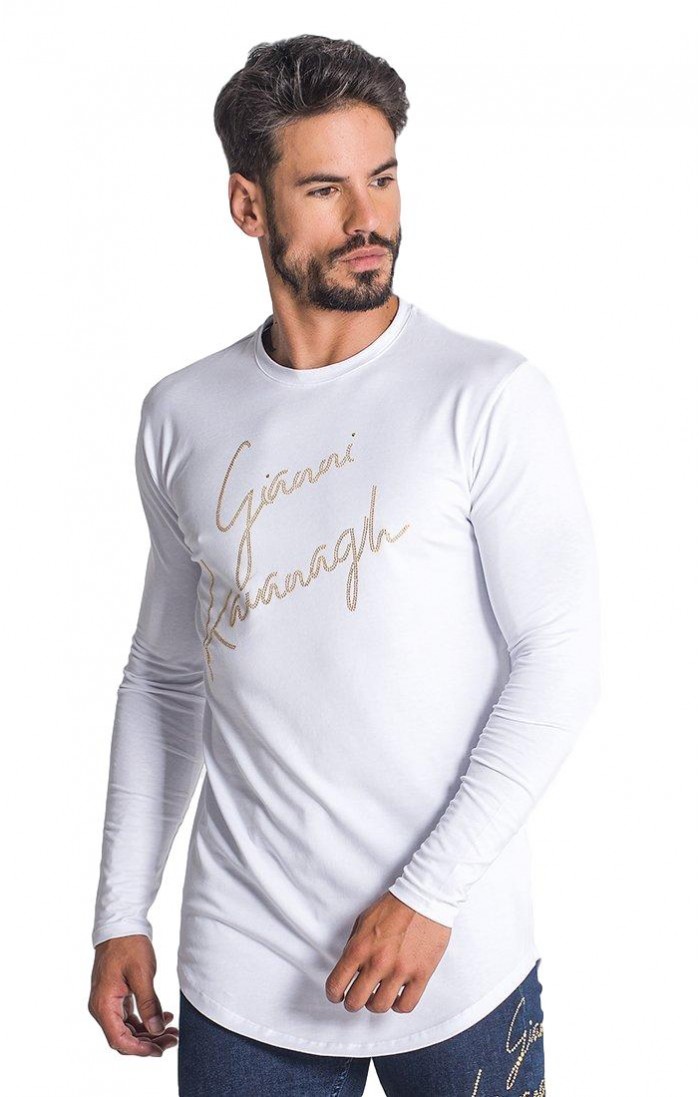 T-shirt Gianni Kavanagh Diamond White