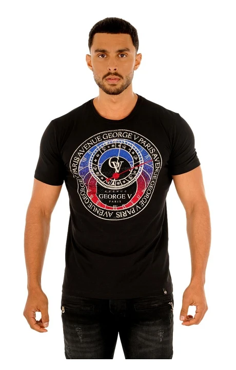 T-Shirt George V Paris Der schwarze Counter