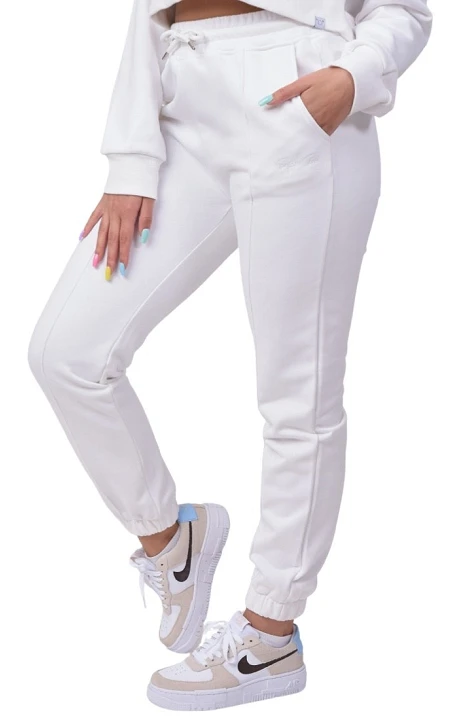 Spodnie Project X Paris Elastico Basico Blanco