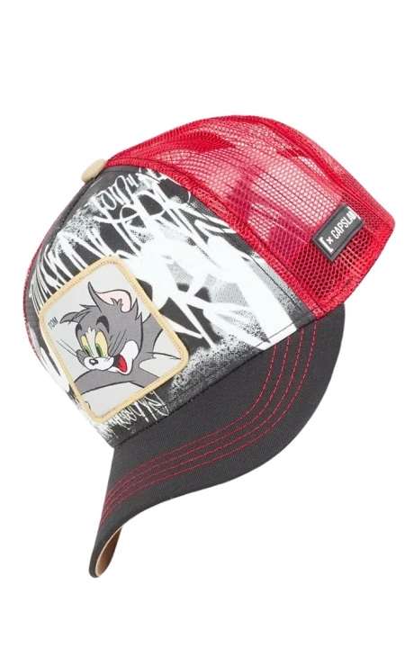 Capslab Looney Tunes Tom & Jerry Black & Red