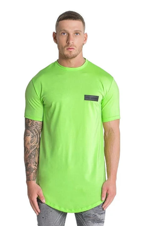 T-shirt Gianni Kavanagh Torsion Green Neon
