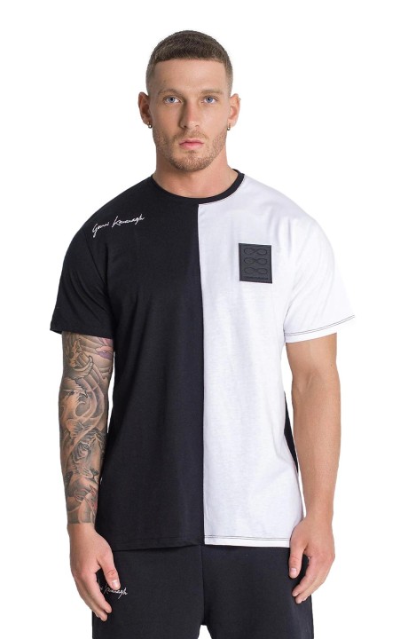 Camiseta Gianni kavanagh Block Negro y Blanco