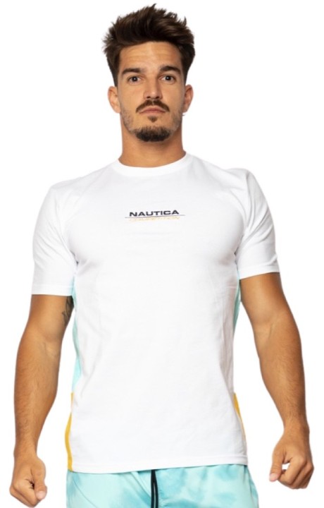Camiseta Nautica Competition Basic Blanco