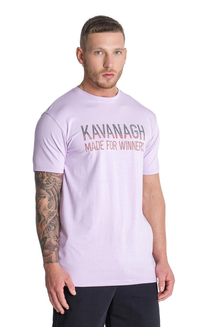 T-shirt Gianni Kavanagh Crystal Hot Violet