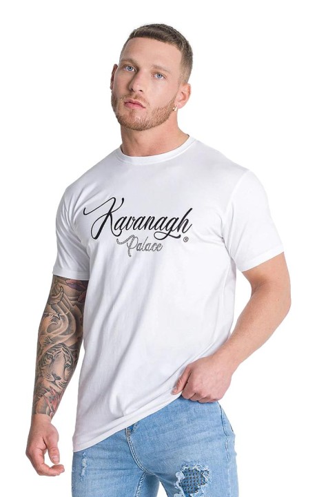 T-shirt Gianni Kavanagh Palace Blanco
