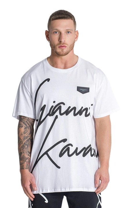 T-shirt Gianni Kavanagh Oversized White
