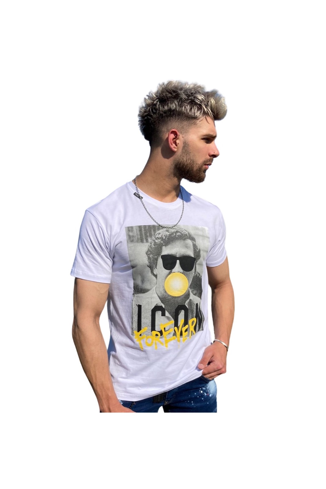 Camiseta Overdose OVDS Escobar Blanco