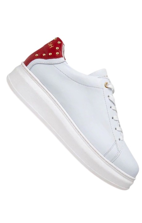 Shoes Gianni Kavanagh Punk Upscale White and Red