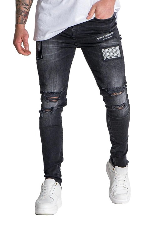Jeans Gianni Kavanagh Barcode 2.0 Negro