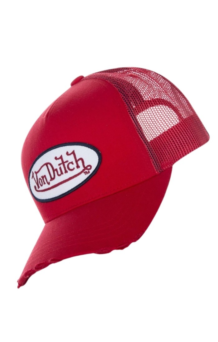 Cap Von Dutch Fresh Red Adjustable Curve