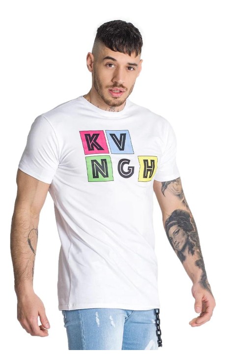 Camiseta Gianni Kavanagh Playground Men Blanco
