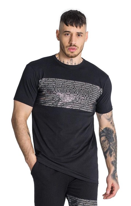 T-shirt Gianni Kavanagh Subtle Men Black