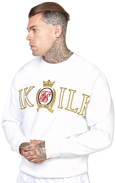 Side SikSilk with White Shield