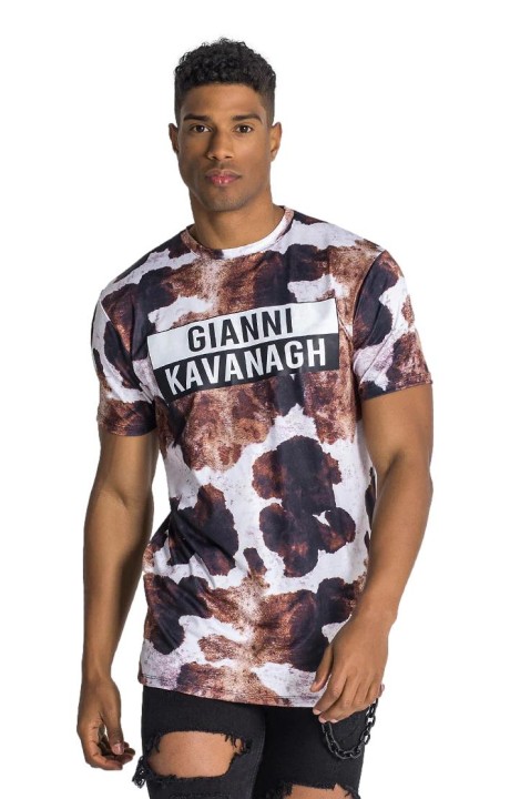 Camiseta Gianni Kavanagh Acanalada Blanco