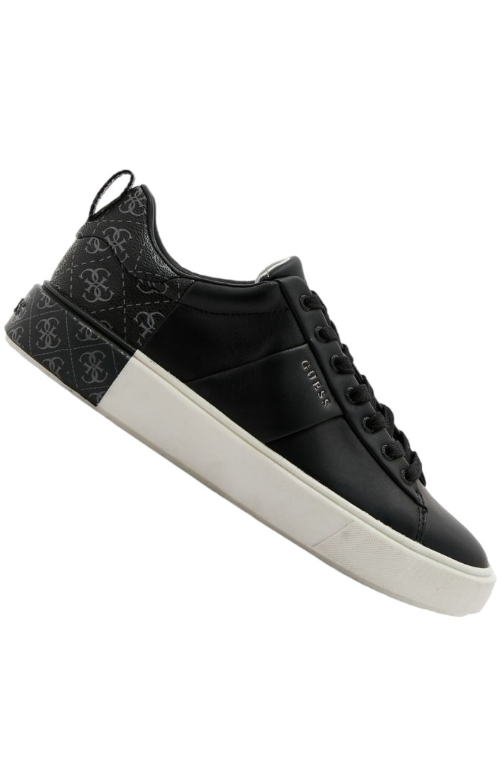 Guess New Vice Logo Rear Black Trainers