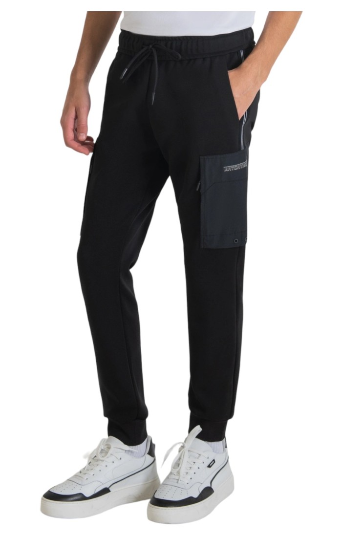 Pantalon Antony Morato mit Schwarz Bimaterial