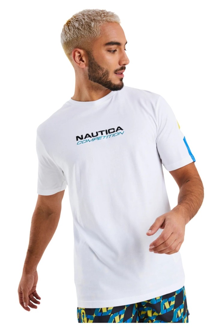 Camiseta Nautica Competition Tonkin Branco