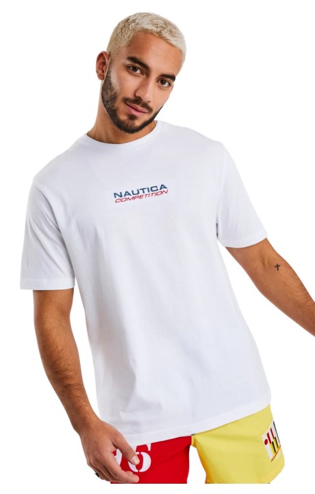 Camiseta Nautica Competition Darien Blanco