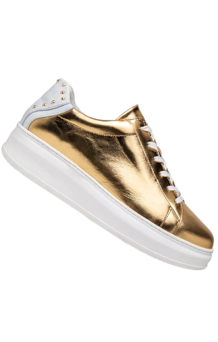 Sapatos Gianni Kavanagh Punk Upscale Ouro