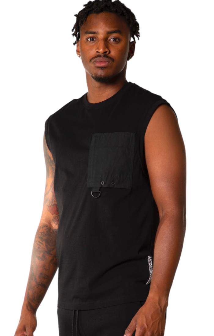 T-shirt Antony Morato Sans bouteille de contraste noir
