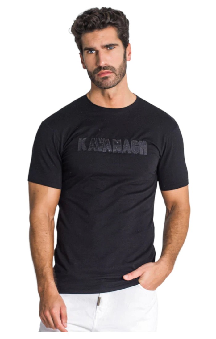 T-shirt Gianni Kavanagh GK Spotlight Noir