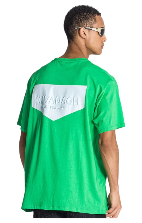 Camiseta Gianni Kavanagh Oversize Lotus Verde