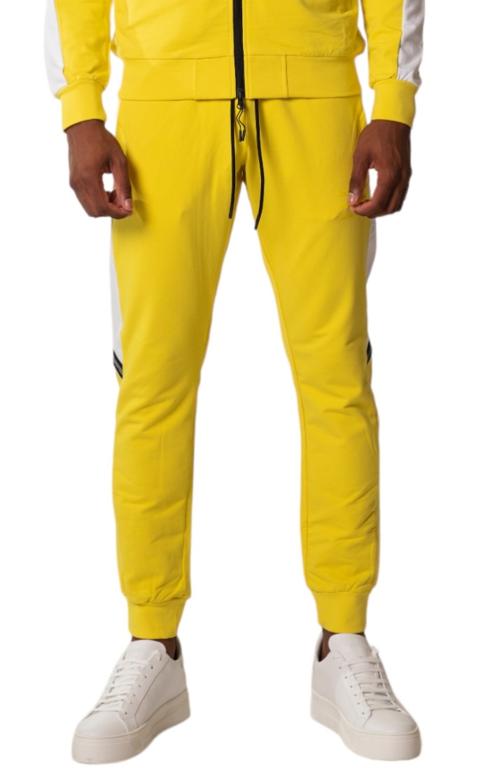 Spodnie Antony Morato z szczegółami Kontrast Żółty