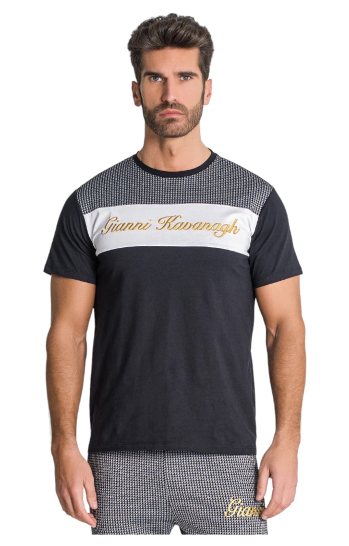 T-shirt Gianni Kavanagh Imperiale Nero