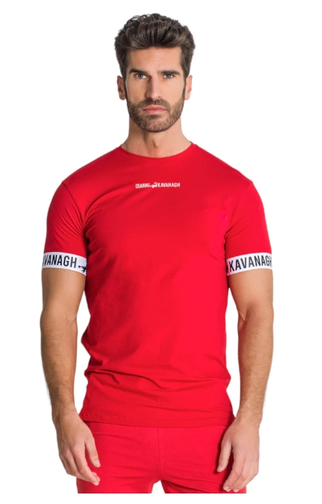 Koszulka Gianni Kavanagh Drift Basic Czerwony