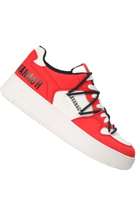 Sapatos Gianni Kavanagh Esportes Enrolados Vermelho