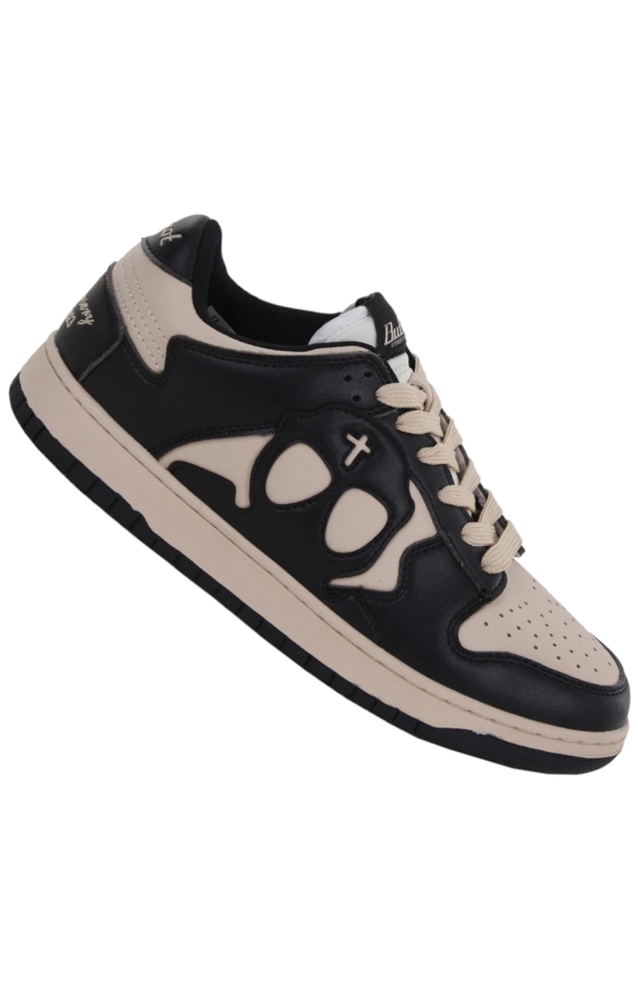 ButNot Mask Spin Black and Beige Sneakers