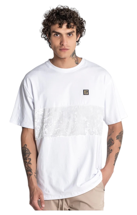 T-shirt Gianni Kavanagh Illinois Bianco
