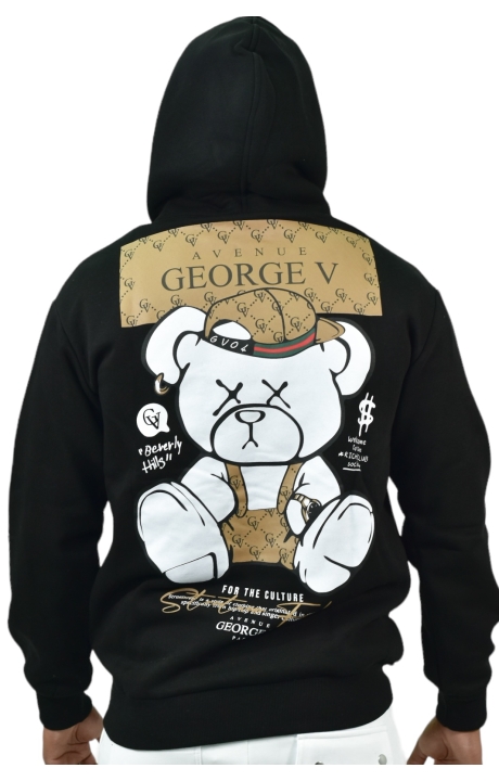 Escorpião George V Paris GV Fashion Bear Negro