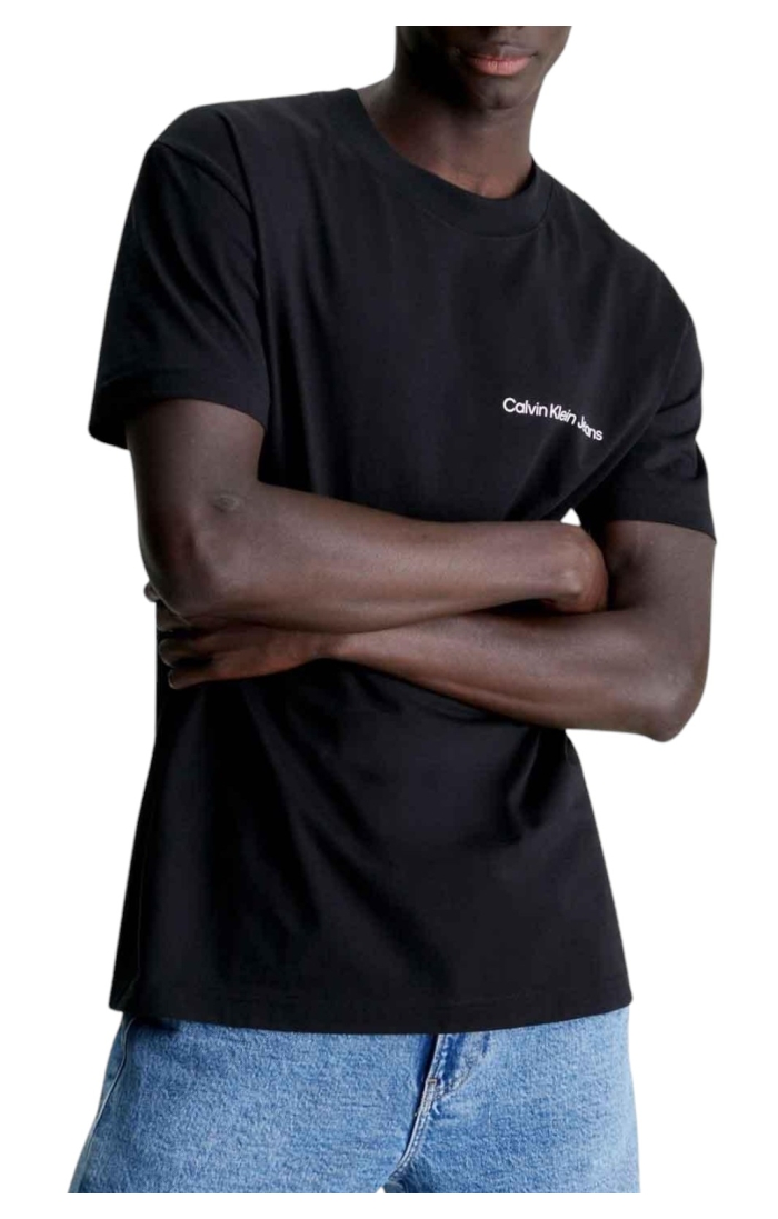 Camiseta Calvin Klein Jeans Basica Negro