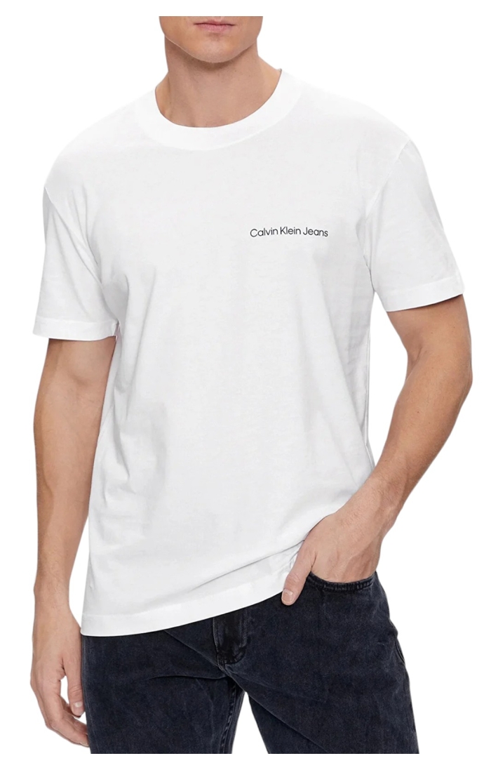 Camiseta Calvin Klein Jeans Basica Blanco
