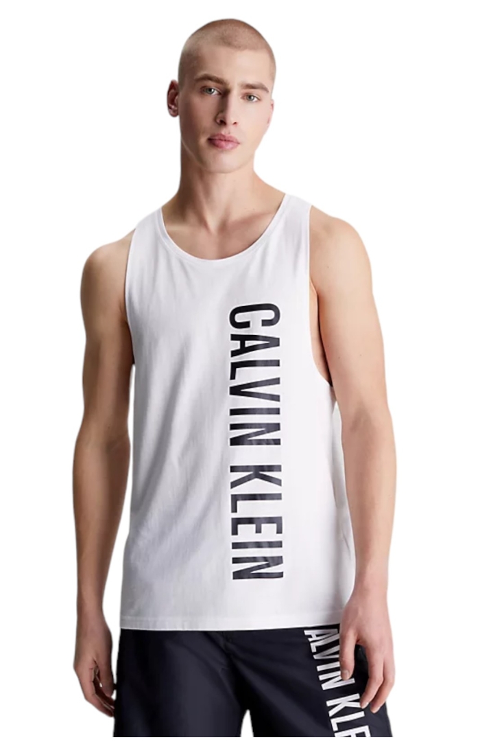 T-shirt Calvin Klein avec des bretelles Intens Power Blanc