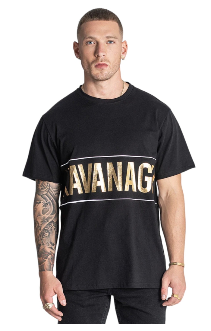T-Shirt Gianni Kavanagh Highlight Schwarz