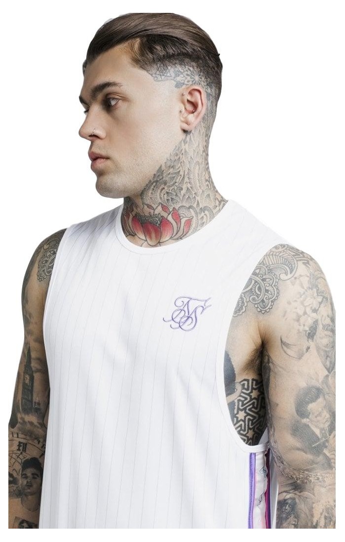 para Hombre Camiseta de Tirantes Sik Silk