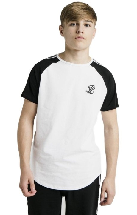 Camiseta Illusive London Tape Blanca y Negra