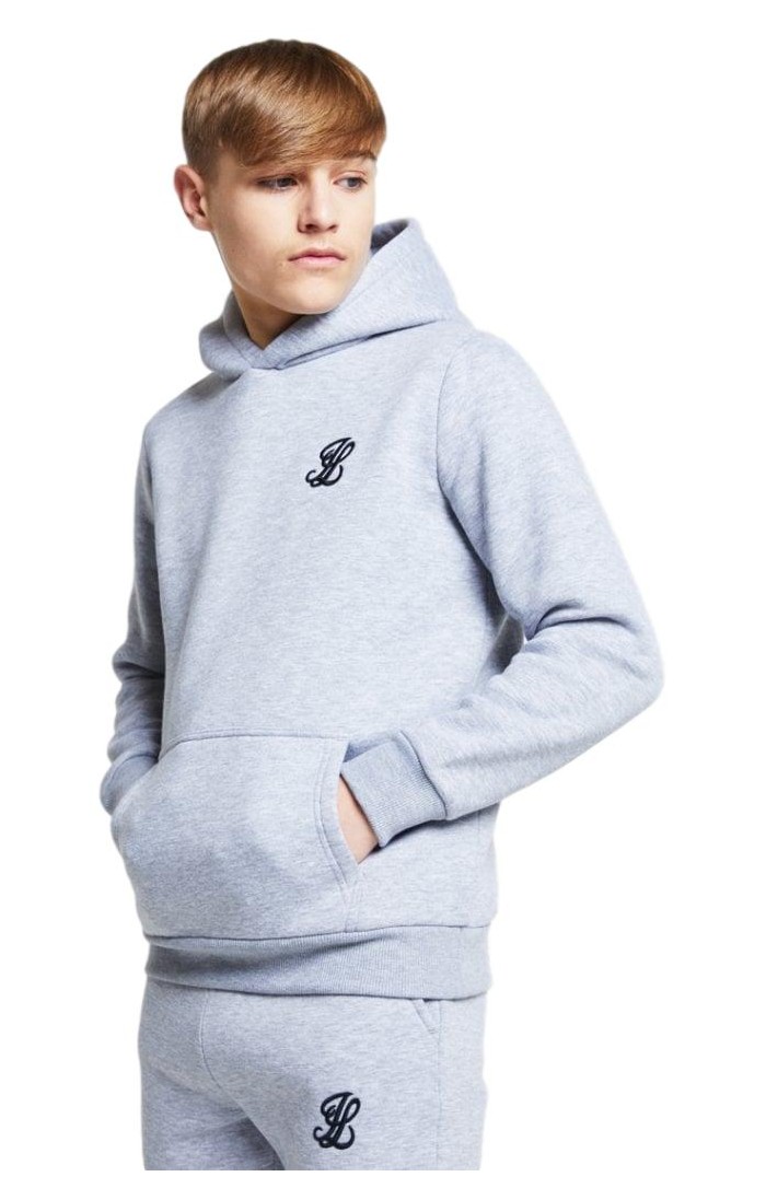 Illusive London sweatshirt with Gorro Hoodie Grey